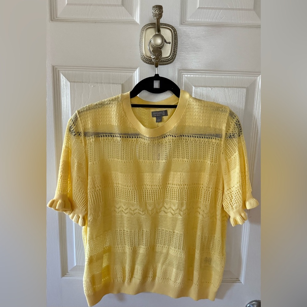 Francesca’s Cupcake Ruffle Shirt